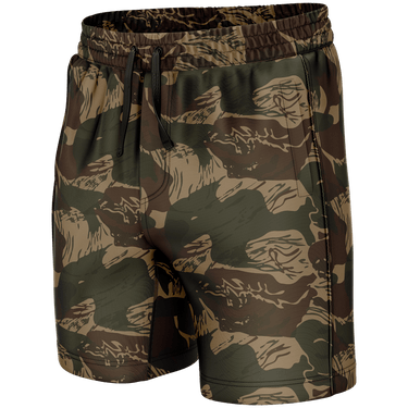 Brushstroke Camo Swim Trunks Swim Trunk Greater Half S Standard Length (7